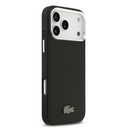 Apple iPhone 17 Pro Max Uyumlu Kılıf Lacoste Orjinal Lisanslı M-safe Şarj Özellikli PU Pike Desenli Standlı Metal Logolu Kapak - 3
