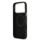 Apple iPhone 17 Pro Max Uyumlu Kılıf Lacoste Orjinal Lisanslı M-safe Şarj Özellikli PU Pike Desenli Standlı Metal Logolu Kapak - 6