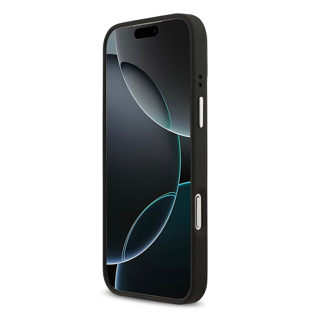Apple iPhone 17 Pro Max Uyumlu Kılıf Lacoste Orjinal Lisanslı M-safe Şarj Özellikli PU Pike Desenli Standlı Metal Logolu Kapak - 18