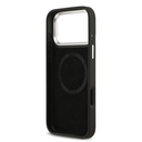 Apple iPhone 17 Pro Max Uyumlu Kılıf Lacoste Orjinal Lisanslı M-safe Şarj Özellikli PU Pike Desenli Standlı Metal Logolu Kapak - 20