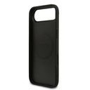 Apple iPhone 17 Air Uyumlu Kılıf Guess Orjinal Lisanslı M-safe Şarj Özellikli Yazı Logolu PU Deri Kapak - 5