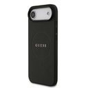 Apple iPhone 17 Air Uyumlu Kılıf Guess Orjinal Lisanslı M-safe Şarj Özellikli Yazı Logolu PU Deri Kapak - 7
