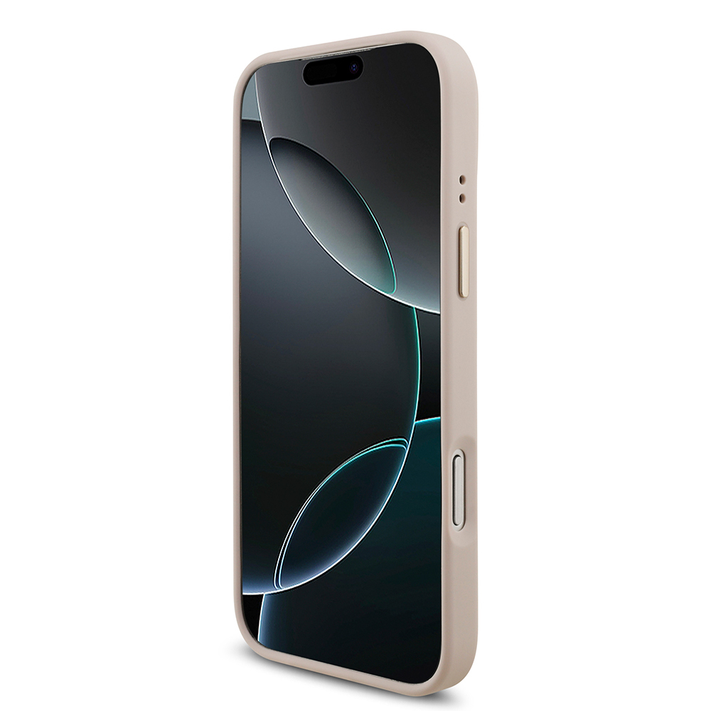 Apple iPhone 17 Pro Max Uyumlu Kılıf Guess Orjinal Lisanslı 4G Büyük Metal Logolu Kalın Askılı Kapak - 6
