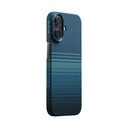 Apple iPhone 17 Uyumlu Kılıf M-safe Şarj Özellikli Aramid Fiber Pitaka Tactile Woven Sunset-Moonrise Serisi Kapak - 1