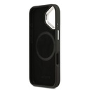 Apple iPhone 17 Uyumlu Kılıf Lacoste Orjinal Lisanslı M-safe Şarj Özellikli PU Pike Desenli Standlı Metal Logolu Kapak - 6