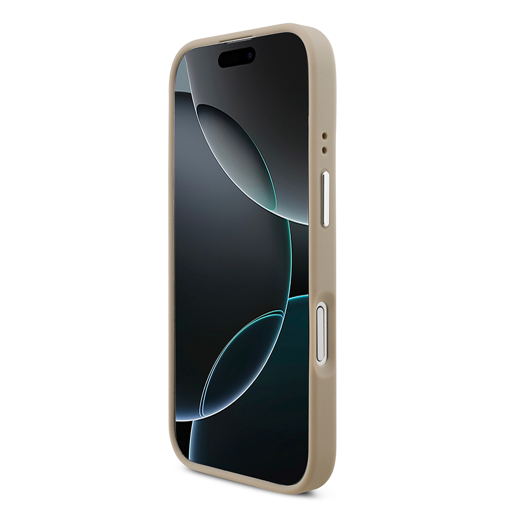 Apple iPhone 17 Uyumlu Kılıf Lacoste Orjinal Lisanslı M-safe Şarj Özellikli PU Pike Desenli Standlı Metal Logolu Kapak - 11