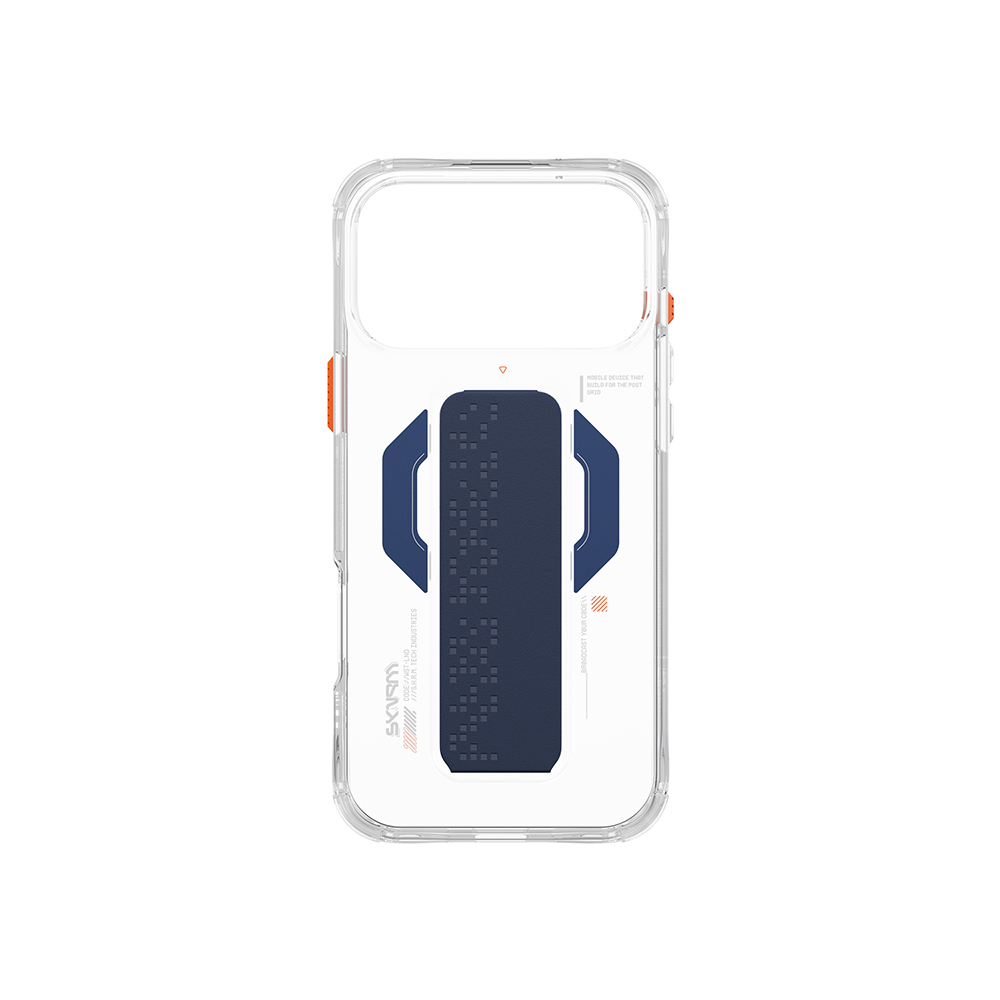 Apple iPhone 17 Pro Max Uyumlu Kılıf Skinarma M-Safe Şarj Özellikli Airbag Tasarımlı Standlı Haxa Kapak - 13