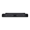 Apple iPhone 17 Pro Uyumlu Kılıf M-safe Şarj Özellikli Aramid Fiber Pitaka Military-Grade Classic Serisi Black-Grey Twill Kapak - 5