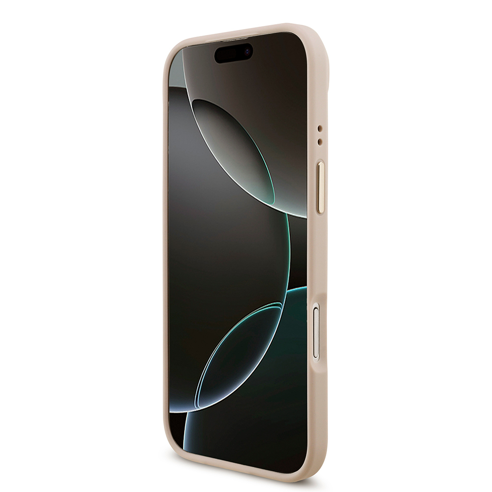Apple iPhone 17 Air Uyumlu Kılıf Guess Orjinal Lisanslı 4G Büyük Metal Logolu Kalın Askılı Kapak - 10