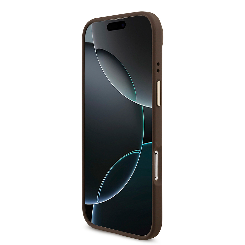 Apple iPhone 17 Air Uyumlu Kılıf Guess Orjinal Lisanslı 4G Büyük Metal Logolu Kalın Askılı Kapak - 16