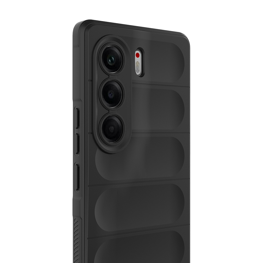 Tecno Camon 40 Pro Uyumlu Kılıf Esnek TPU Oyuklu Arka Yüzey Tasarımlı Zore Etnik Silikon Kapak - 3