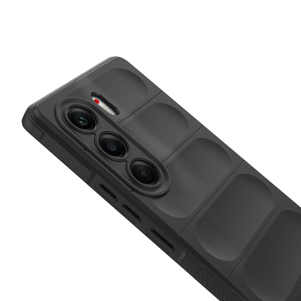 Tecno Camon 40 Pro Uyumlu Kılıf Esnek TPU Oyuklu Arka Yüzey Tasarımlı Zore Etnik Silikon Kapak - 6