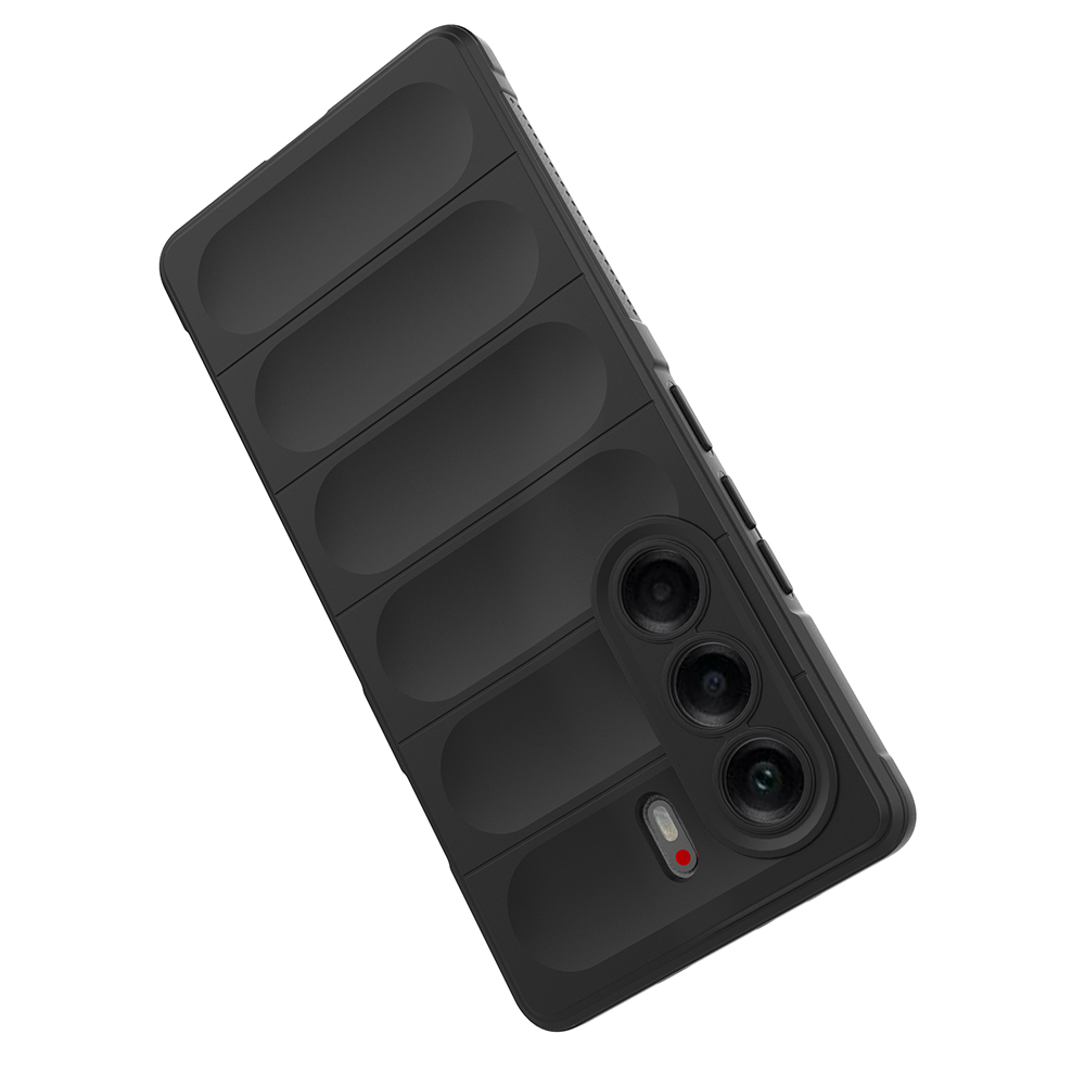 Tecno Camon 40 Pro Uyumlu Kılıf Esnek TPU Oyuklu Arka Yüzey Tasarımlı Zore Etnik Silikon Kapak - 9