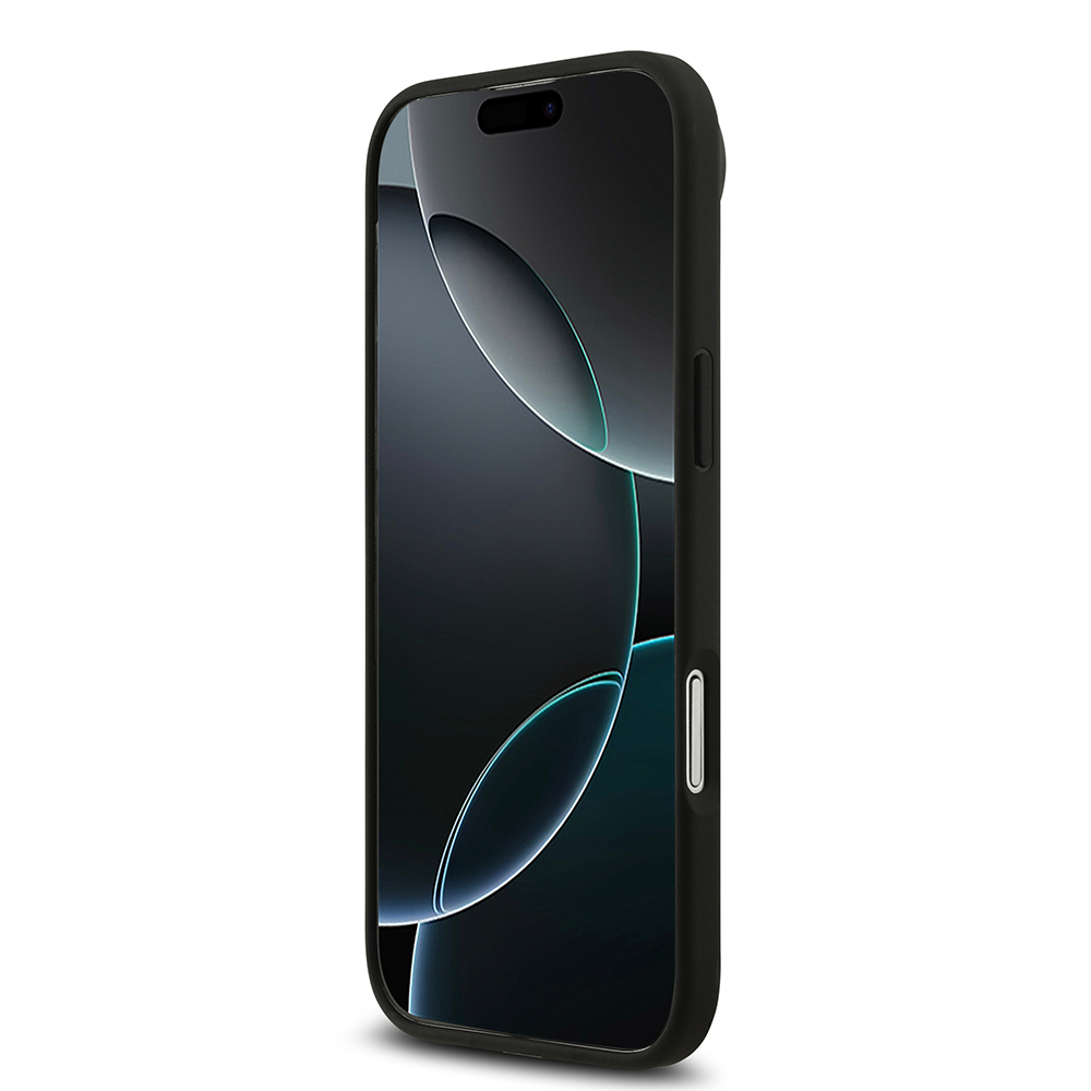 Apple iPhone 17 Air Uyumlu Kılıf Mercedes Benz Orjinal Lisanslı M-safe Şarj Özellikli Dokulu Desenli Deri Kapak - 4