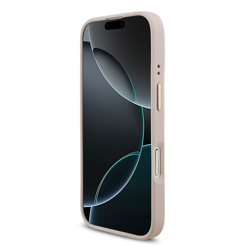 Apple iPhone 17 Uyumlu Kılıf Guess Orjinal Lisanslı 4G Büyük Metal Logolu Kalın Askılı Kapak - 21