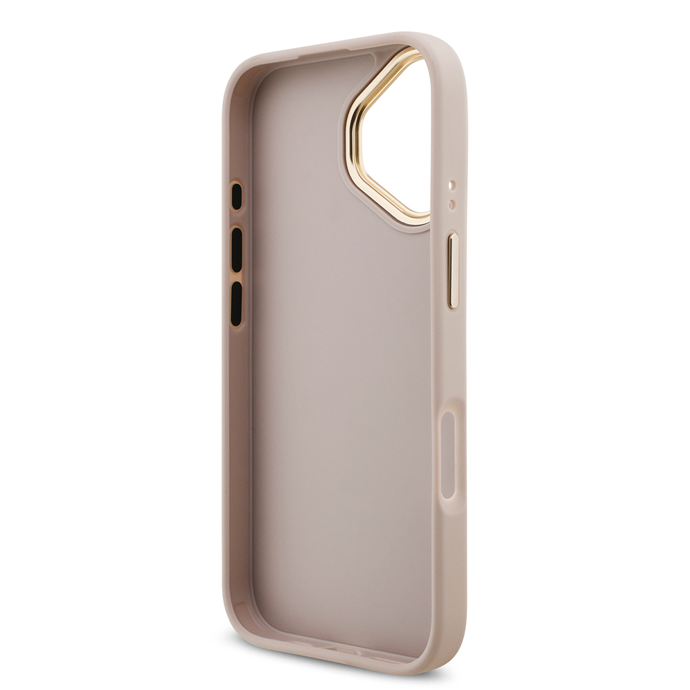 Apple iPhone 17 Uyumlu Kılıf Guess Orjinal Lisanslı 4G Büyük Metal Logolu Kalın Askılı Kapak - 22