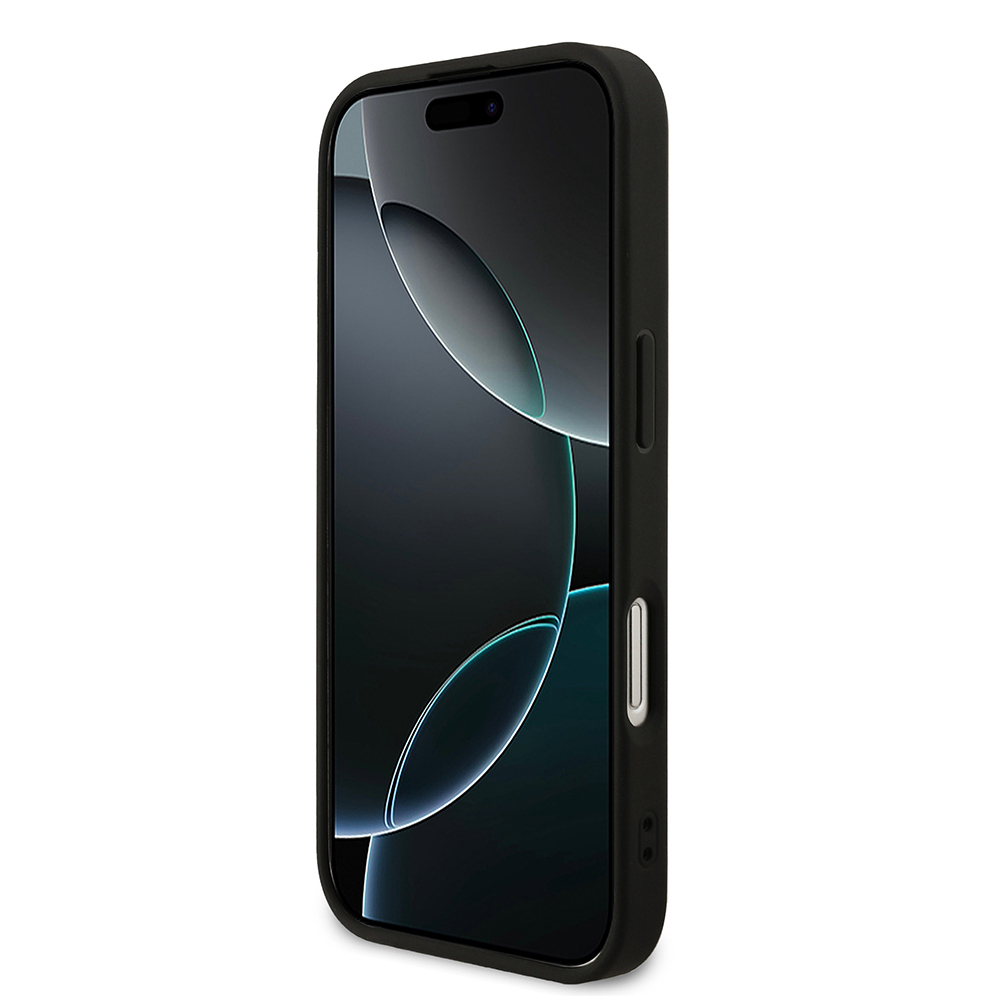 Apple iPhone 17 Uyumlu Kılıf Guess Orjinal Lisanslı M-safe Şarj Özellikli Yazı Logolu PU Deri Kapak - 2