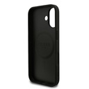 Apple iPhone 17 Uyumlu Kılıf Guess Orjinal Lisanslı M-safe Şarj Özellikli Yazı Logolu PU Deri Kapak - 4