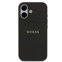 Apple iPhone 17 Uyumlu Kılıf Guess Orjinal Lisanslı M-safe Şarj Özellikli Yazı Logolu PU Deri Kapak - 6
