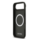 Apple iPhone 17 Air Uyumlu Kılıf BMW Orjinal Lisanslı M-safe Şarj Özellikli Metal BMW ve M Logolu PU Karbon Tasarımlı Kapak - 13