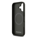 Apple iPhone 17 Uyumlu Kılıf Mercedes Benz Orjinal Lisanslı M-safe Şarj Özellikli Dokulu Desenli Deri Kapak - 13