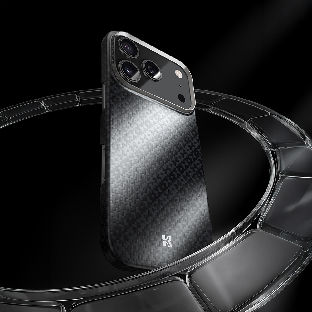 Apple iPhone 17 Uyumlu Kılıf M-Safe Şarj Özellikli Benks ArmorAir ArmorGrid Serisi Kevlar Kapak - 1
