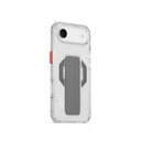 Apple iPhone 17 Air Uyumlu Kılıf M-Safe Şarj Özellikli Airbag Tasarımlı Standlı Skinarma Haxa Kapak - 1