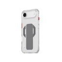 Apple iPhone 17 Air Uyumlu Kılıf M-Safe Şarj Özellikli Airbag Tasarımlı Standlı Skinarma Haxa Kapak - 2