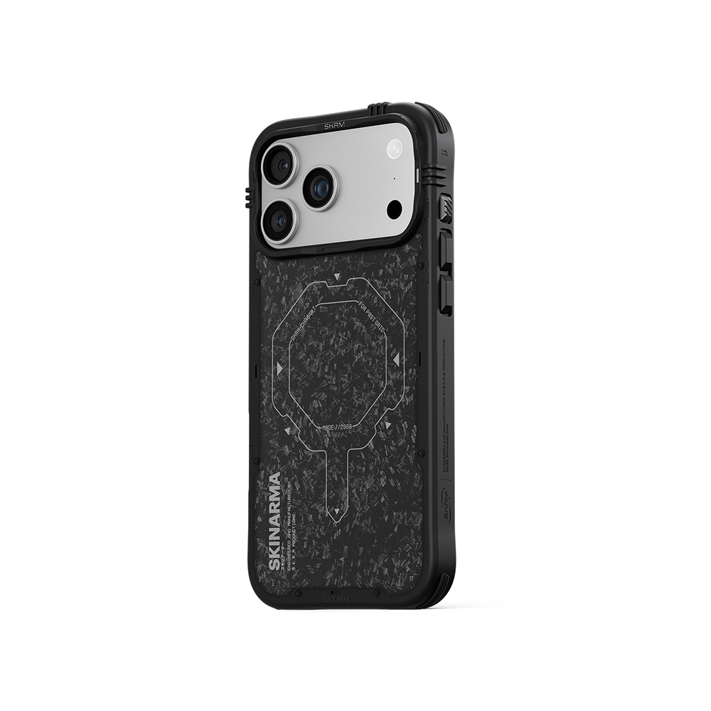 Apple iPhone 17 Pro Uyumlu Kılıf M-safe Şarj Özellikli Airbag Tasarımlı Skinarma Vektor Kapak - 6