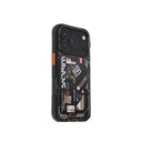 Apple iPhone 17 Pro Uyumlu Kılıf Desenli Airbag Tasarımlı Skinarma Spectra Kapak - 1