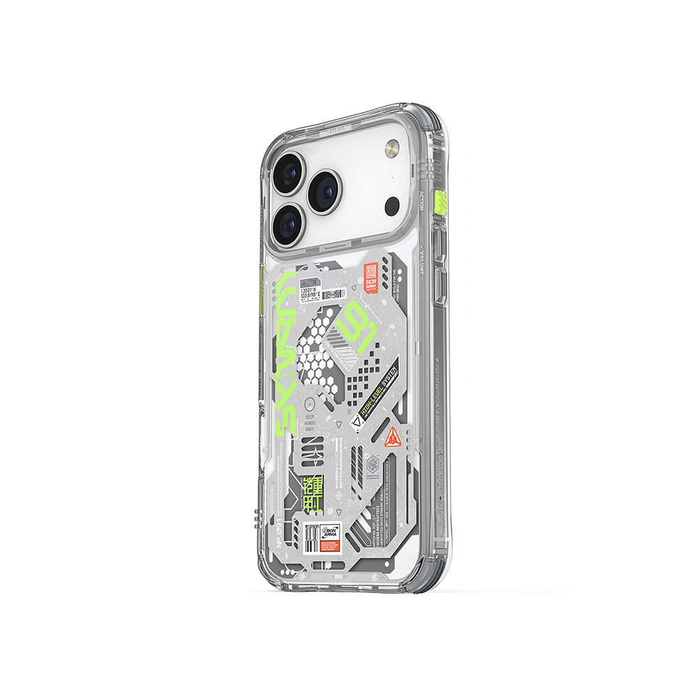 Apple iPhone 17 Pro Uyumlu Kılıf Desenli Airbag Tasarımlı Skinarma Spectra Kapak - 5