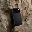 Apple iPhone 17 Pro Uyumlu Kılıf M-safe Şarj Özellikli Pitaka Aramid Pro Guard Serisi Black-Gray Kapak - 6