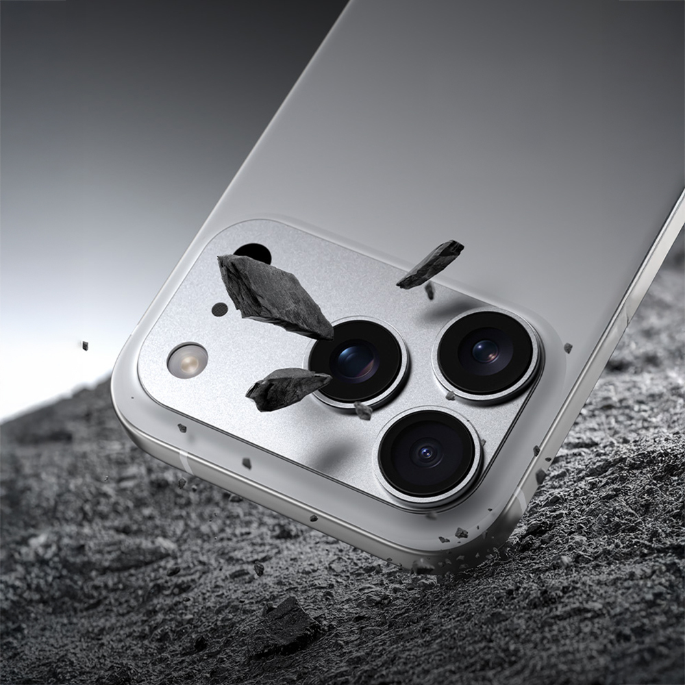 Apple iPhone 17 Pro Uyumlu Benks Glass Warrior Anti Reflective Metal Kamera Lens Koruyucu - 3