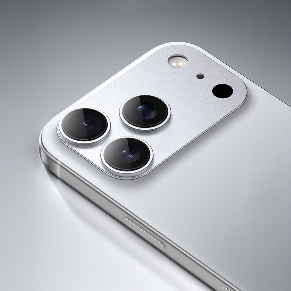 Apple iPhone 17 Pro Uyumlu Benks Glass Warrior Anti Reflective Metal Kamera Lens Koruyucu - 4