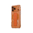 Apple iPhone 17 Pro Max Uyumlu Kılıf M-safe Şarj Özellikli Teknoloji Desenli Skinarma Helio Mag Charge Standlı Kapak - 2