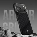 Apple iPhone 17 Pro Uyumlu Kılıf M-Safe Şarj Özellikli Benks ArmorAir ArmorGrid Serisi Kevlar Kapak - 10