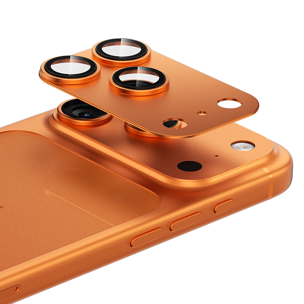 Apple iPhone 17 Pro Max Uyumlu Benks Glass Warrior Anti Reflective Metal Kamera Lens Koruyucu - 9