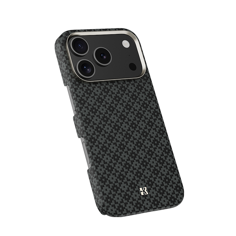 Apple iPhone 17 Pro Max Uyumlu Kılıf M-Safe Şarj Özellikli Benks ArmorAir ArmorGrid Serisi Kevlar Kapak - 2