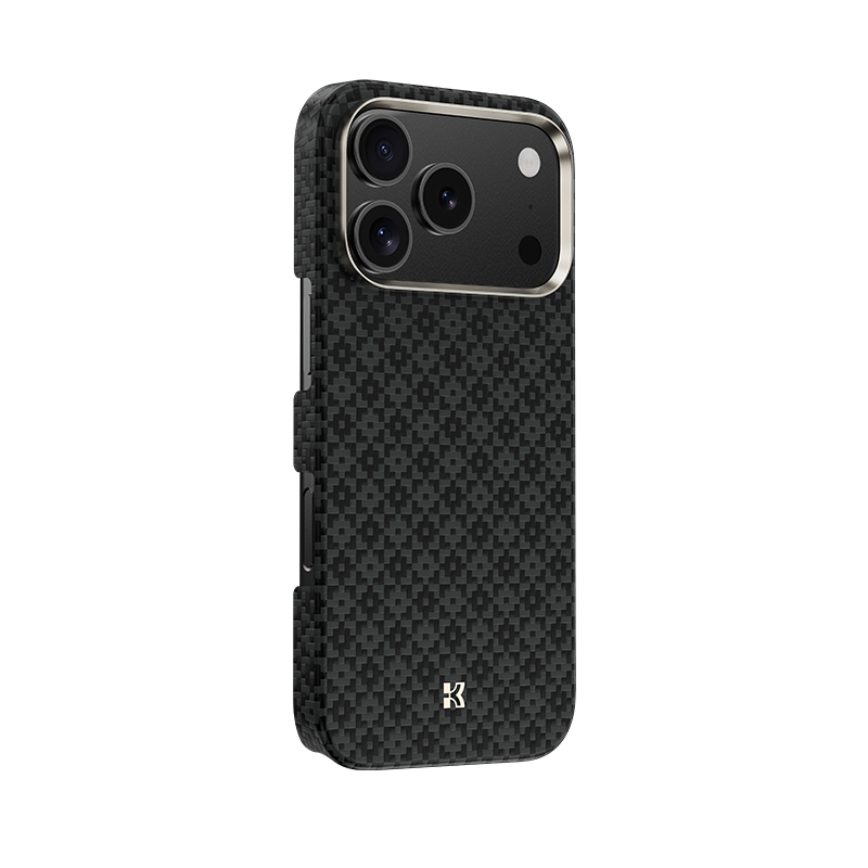 Apple iPhone 17 Pro Max Uyumlu Kılıf M-Safe Şarj Özellikli Benks ArmorAir ArmorGrid Serisi Kevlar Kapak - 6