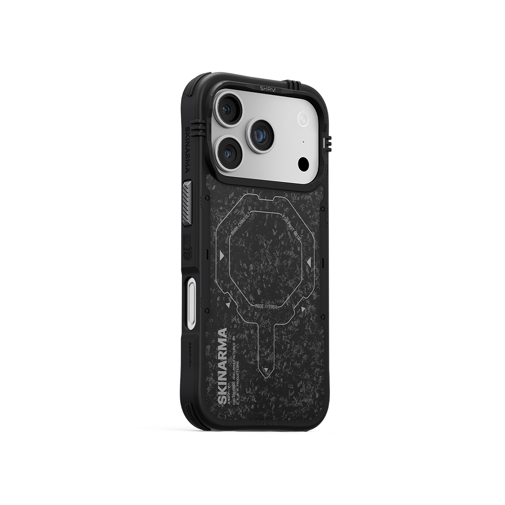 Apple iPhone 17 Pro Max Uyumlu Kılıf M-safe Şarj Özellikli Airbag Tasarımlı Skinarma Vektor Kapak - 5