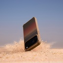 Apple iPhone 17 Pro Max Uyumlu Kılıf M-safe Şarj Özellikli Pitaka Tactile Woven Sunset-Moonrise Aramid Pro Guard Serisi Kapak - 6