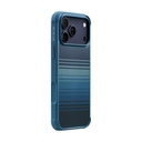 Apple iPhone 17 Pro Max Uyumlu Kılıf M-safe Şarj Özellikli Pitaka Tactile Woven Sunset-Moonrise Aramid Pro Guard Serisi Kapak - 9
