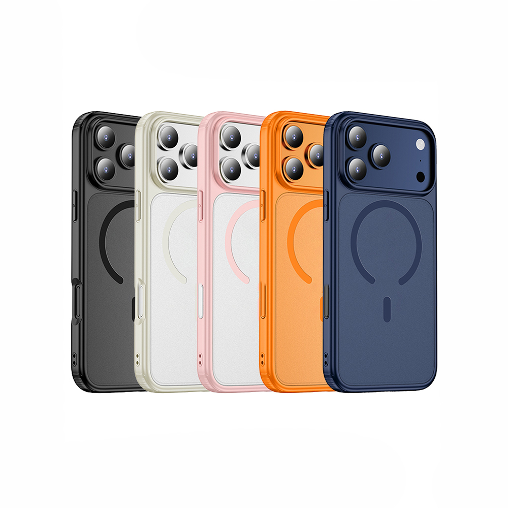 Apple iPhone 17 Pro Max Uyumlu Kılıf M-safe Şarj Özellikli Mat Arka Yüzey Wlons Lola Kapak - 11