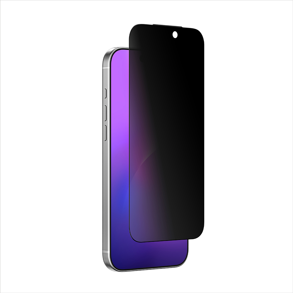 Apple iPhone 17 Uyumlu Amazingthing Titan Privacy Parmak İzi Bırakmayan Temperli Cam Ekran Koruyucu - 1