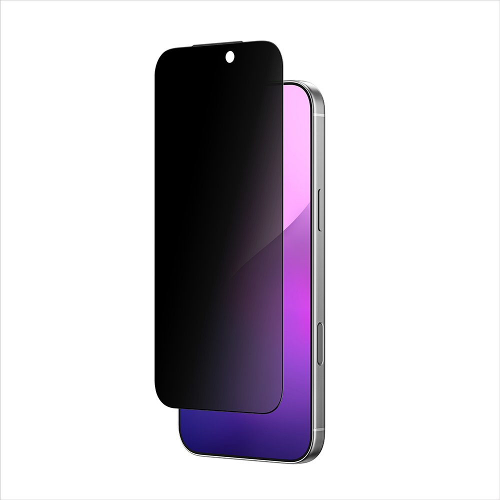 Apple iPhone 17 Uyumlu Amazingthing Titan Privacy Parmak İzi Bırakmayan Temperli Cam Ekran Koruyucu - 2