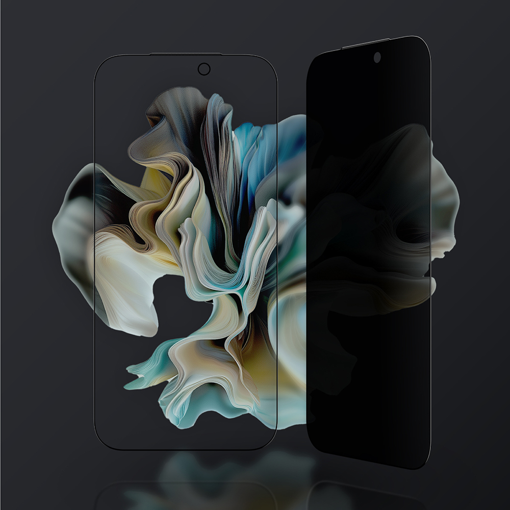 Apple iPhone 17 Uyumlu Amazingthing Titan Privacy Parmak İzi Bırakmayan Temperli Cam Ekran Koruyucu - 3