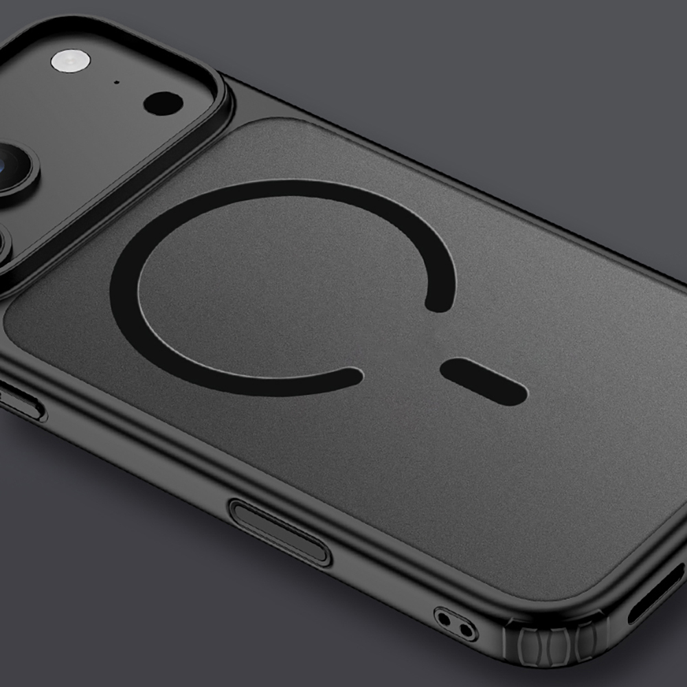 Apple iPhone 17 Pro Uyumlu Kılıf M-safe Şarj Özellikli Mat Arka Yüzey Wlons Lola Kapak - 8