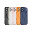 Apple iPhone 17 Pro Uyumlu Kılıf M-safe Şarj Özellikli Mat Arka Yüzey Wlons Lola Kapak - 11