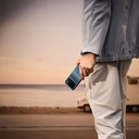 Apple iPhone 17 Pro Uyumlu Kılıf M-safe Şarj Özellikli Pitaka Tactile Woven Sunset-Moonrise Aramid Pro Guard Serisi Kapak - 6
