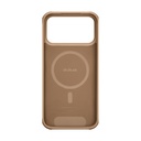 Apple iPhone 17 Pro Uyumlu Kılıf M-safe Şarj Özellikli Pitaka Tactile Woven Sunset-Moonrise Aramid Pro Guard Serisi Kapak - 5